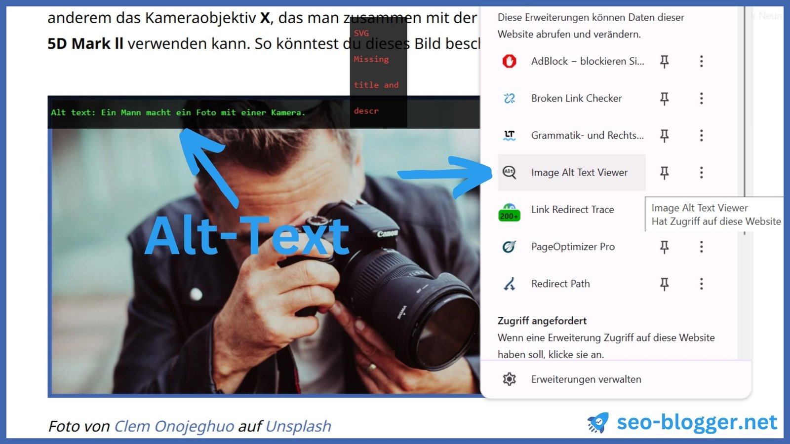 Alt-Text Optimierung – Der vollständige Leitfaden [2025]