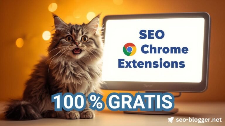 Titelbild Gratis SEO Chrome Extensions.