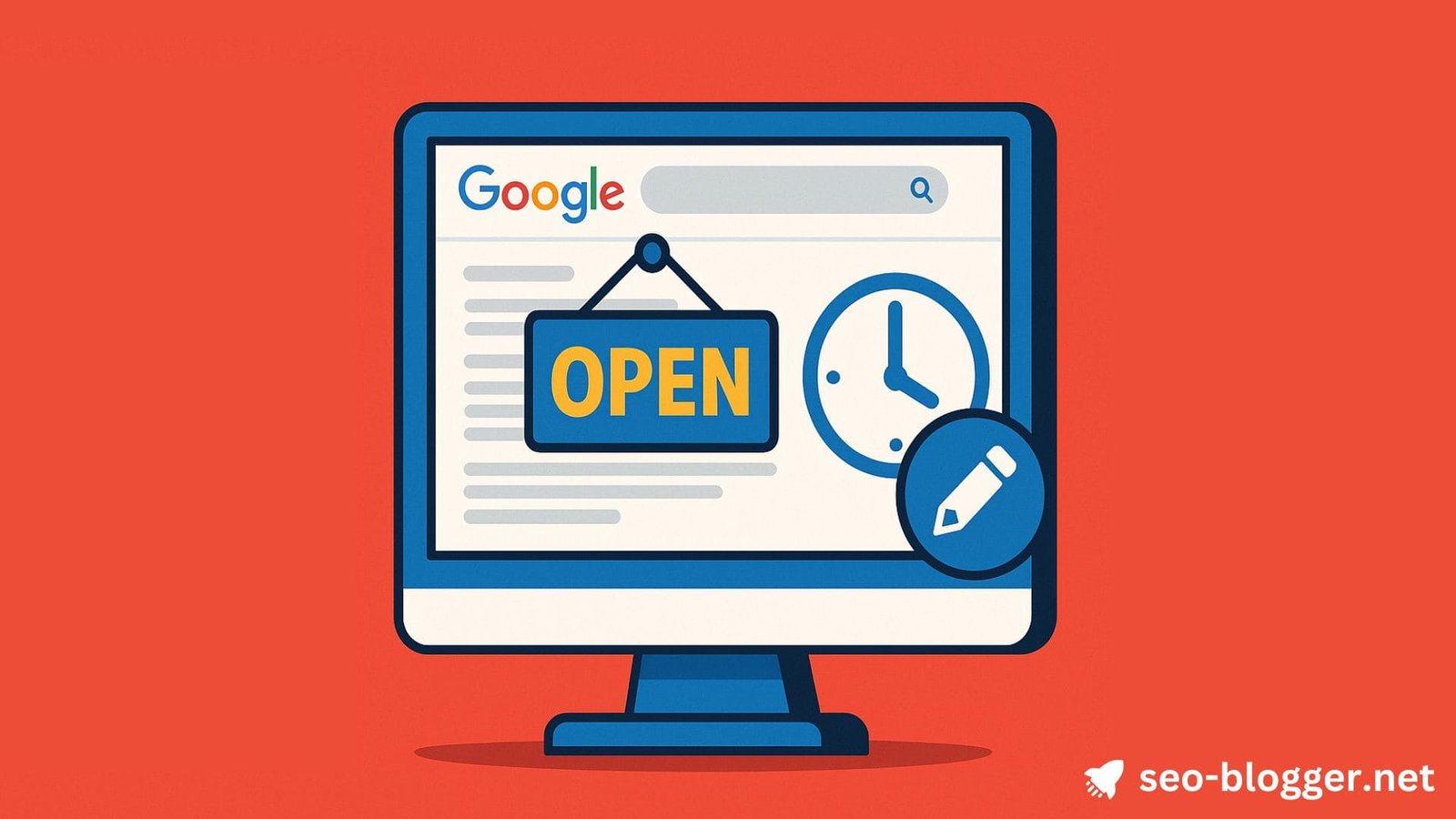 Titelbild Google Öffnungszeiten ändern.