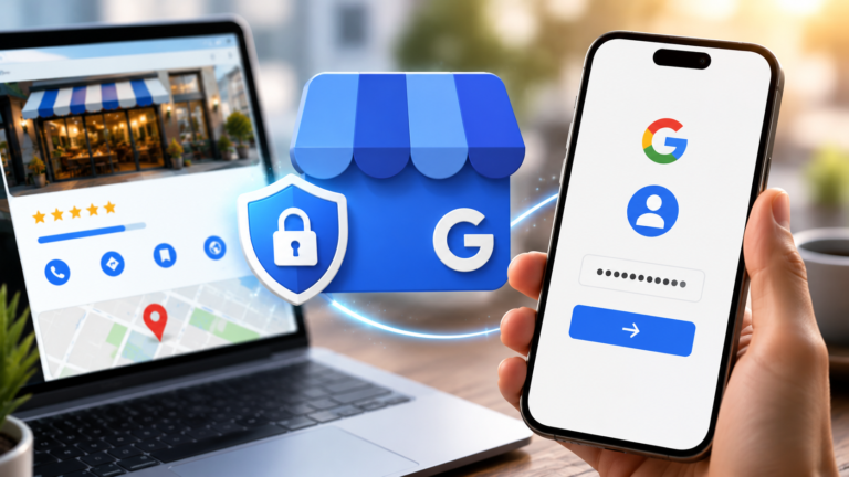 titelbild google unternehmensprofil login