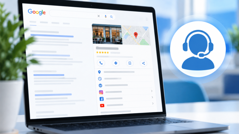 titelbild - google unternehmensprofil support kontaktieren